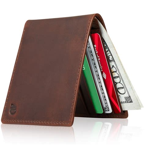 minimalist bifold wallet for men